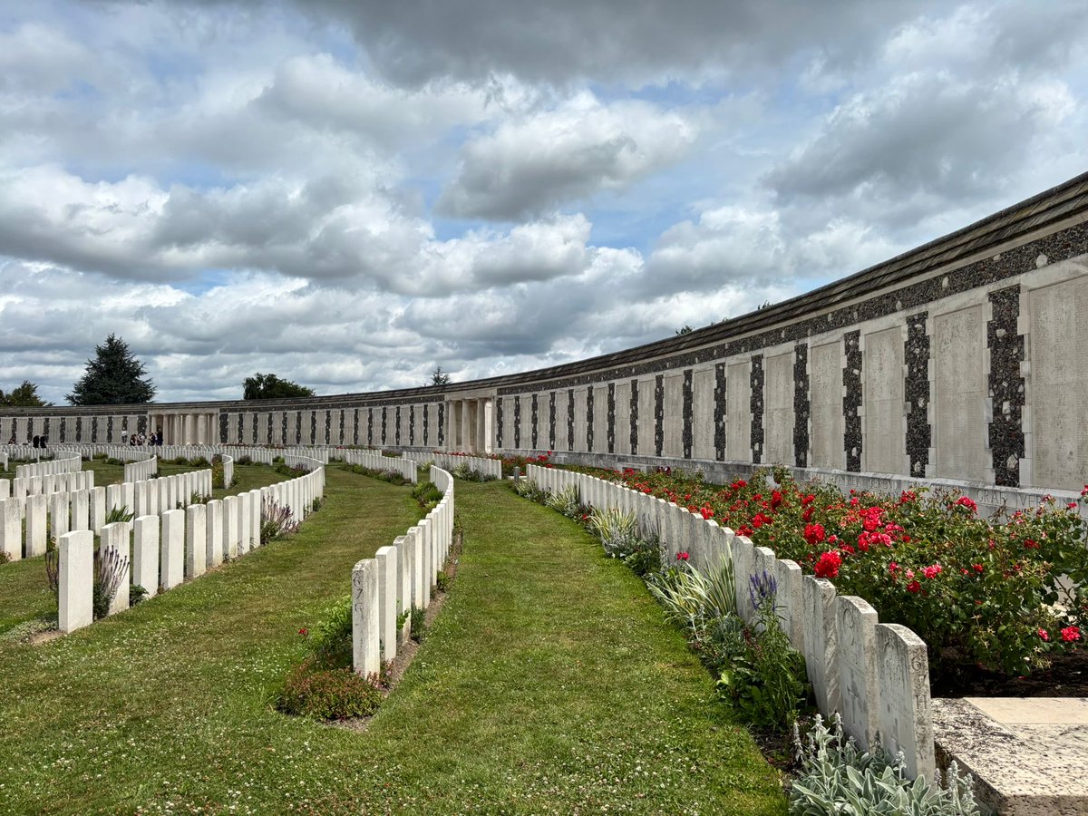 WonPeople's tweet photo. I like to include a visit to the war graves on these trips as it really does highlight how lucky we are, and how we forget the sacrifice of this generation.
Most graves are simply marked “a soldier of the Great War” but when marked boys in their teens or 20s that died in what must have been a hellish life for our freedom.
How privileged to be on the way back from a brilliant week messing about on the ring with friends, touring alpine passes, meeting up with another for beers and Le Mans Classic.
Their visit to Europe was so utterly different.
It does put things in perspective.