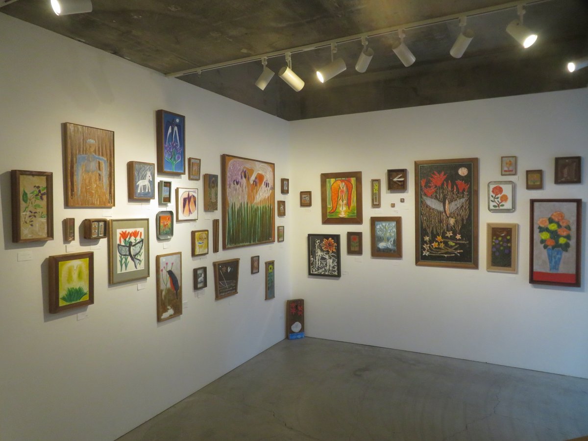 kobukitakafumi's tweet photo. ギャラリー島田 trois　「いしに さく はな　絵本原画＋中野 真典 展」　7/4(土)～7/14(火)　12:00～18:00、最終日～16:00　7/8(水)休　無料　絵画、立体　https://t.co/jB6QHnFdkr https://t.co/RyQfCEhSkd
