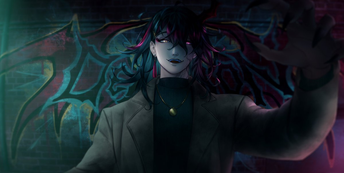 jennybennyalex's tweet photo. ‘Late night devil put your hands on me’

art by @Not_Karmatiel | #Akurylic https://t.co/T44oNKcr4m