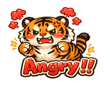 StudioKai_Stamp's tweet photo. The Sumatran tiger “Angry!!” sticker works great when you want to show playful frustration.
It adds a friendly “I’m kinda mad!” vibe.
https://t.co/Bdv46Ijobw
#LINEsticker #LINEstickers #StickerArt
#CuteArt #AnimalArt #ArtistOnX https://t.co/K9L8bbnlwU