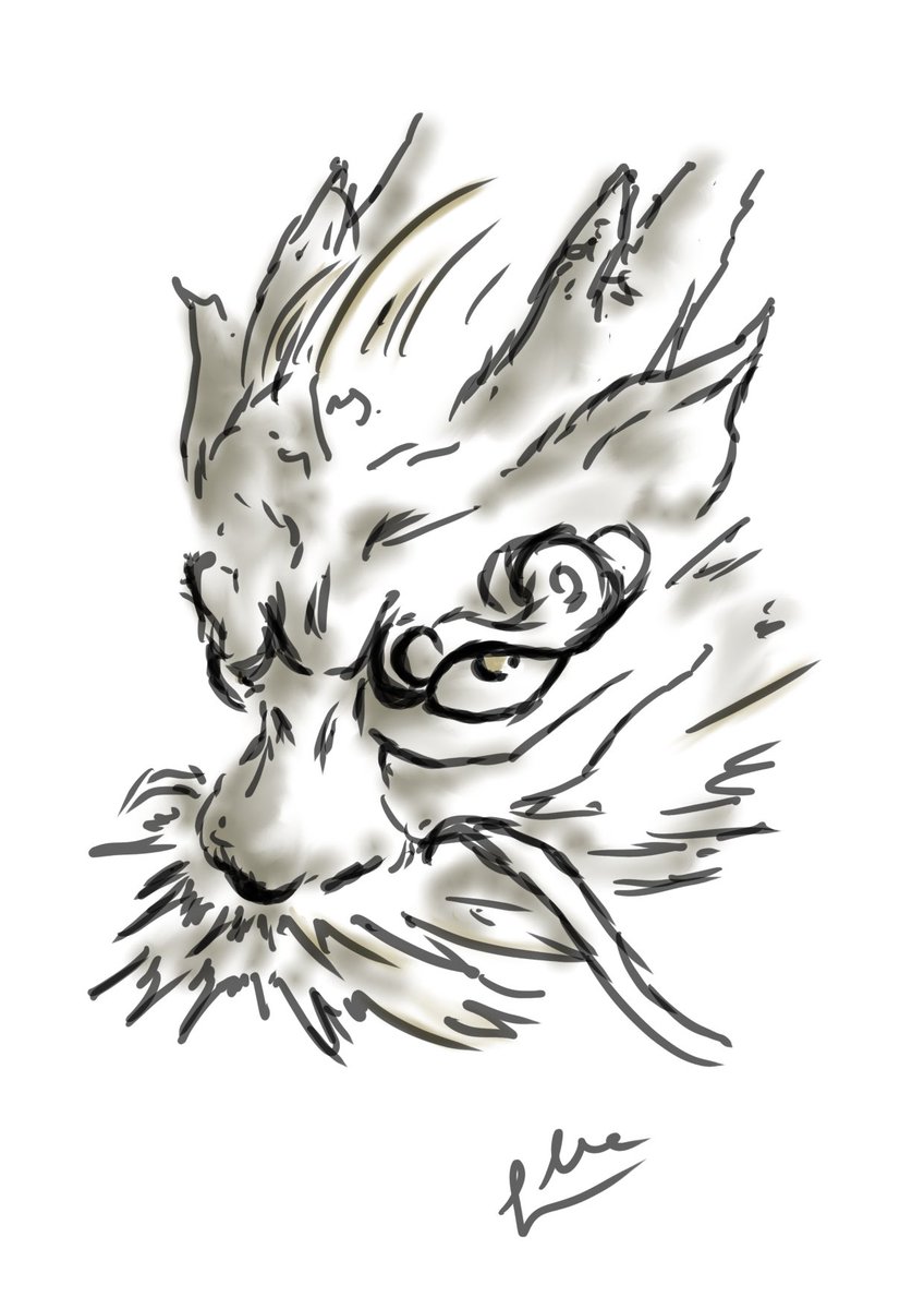 お古のiPadでデジタル再挑戦🖋️ iPhoneで指描きよりは描きやすいけど