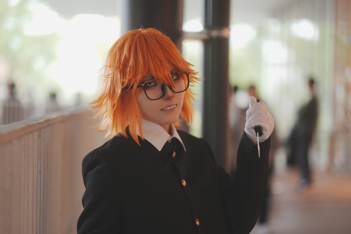 flare_0220's tweet photo. murderous smile
 #ranfrencosplay https://t.co/O3kkUaj1Xh