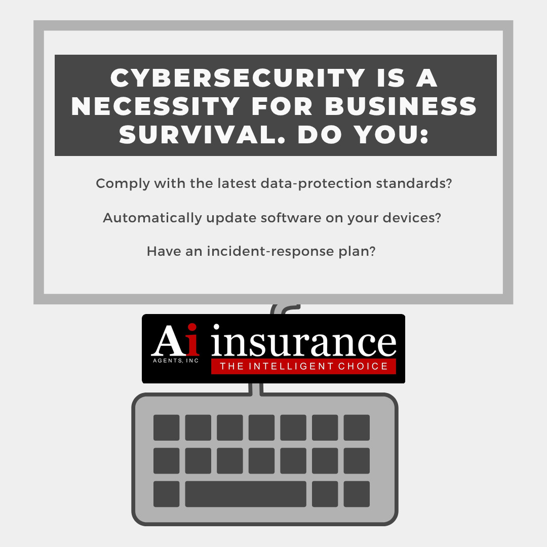 agentsinc's tweet photo. Is everyone in your business following your cyber safety plan? Make sure to schedule regular training.
#cyberinsurance #aiinsurance #intelligentchoice #ncbusinessinsurance
Contact us at 910-223-3066 or mail@aiins.us
Visit our website at https://t.co/H3sGWDACcw https://t.co/M3WJH51cS1