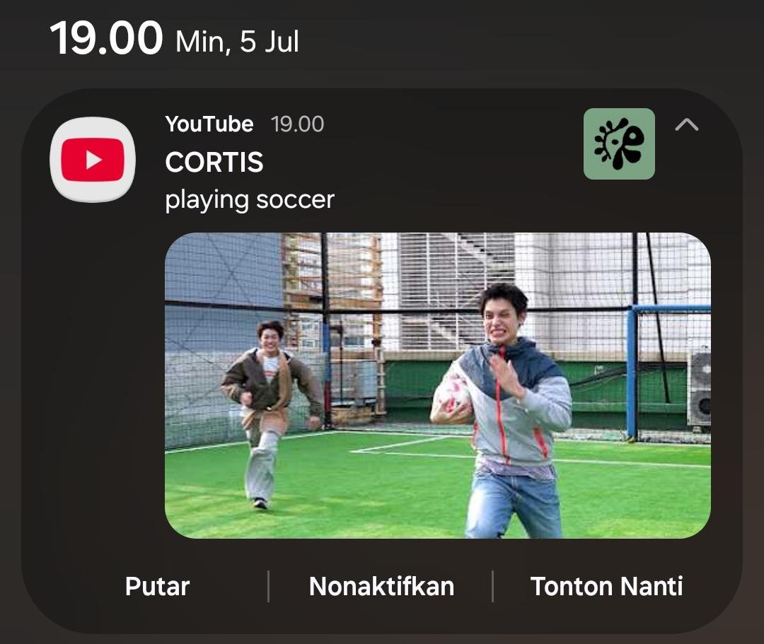 zhhaaoo's tweet photo. DARI NOTIF CUU BANGET LAGII 😭🫶🏻 #CORTIS https://t.co/6nY2MyFjbu