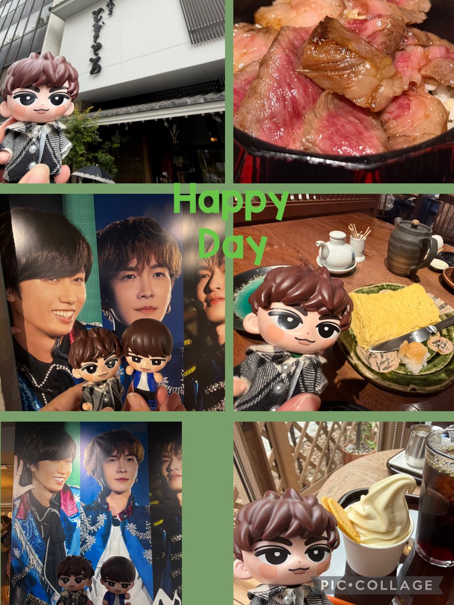 mikobebechan's tweet photo. 大好きなお友達と渋谷のSnowManパネルから浅草ですのちゅーぶのむぎとろさんでランチして、日比谷でスキコン体験しての大充実😆たべっ子どうぶつグリにも遭遇してキャラオタ好きとしてテンション上がりました！リフレッシュしたからお仕事また頑張れる！ありがとう💚💙 https://t.co/EskXxBPgnp
