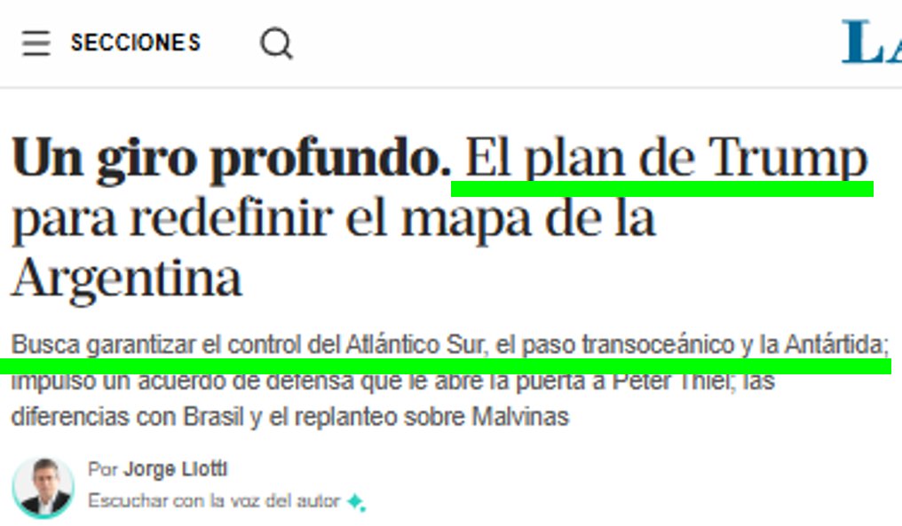 Shomepregunto's tweet photo. No lo decimos nosotros, no salió en Página/12.
Esto lo publicó hoy La Nación. https://t.co/sGUEFWaOna