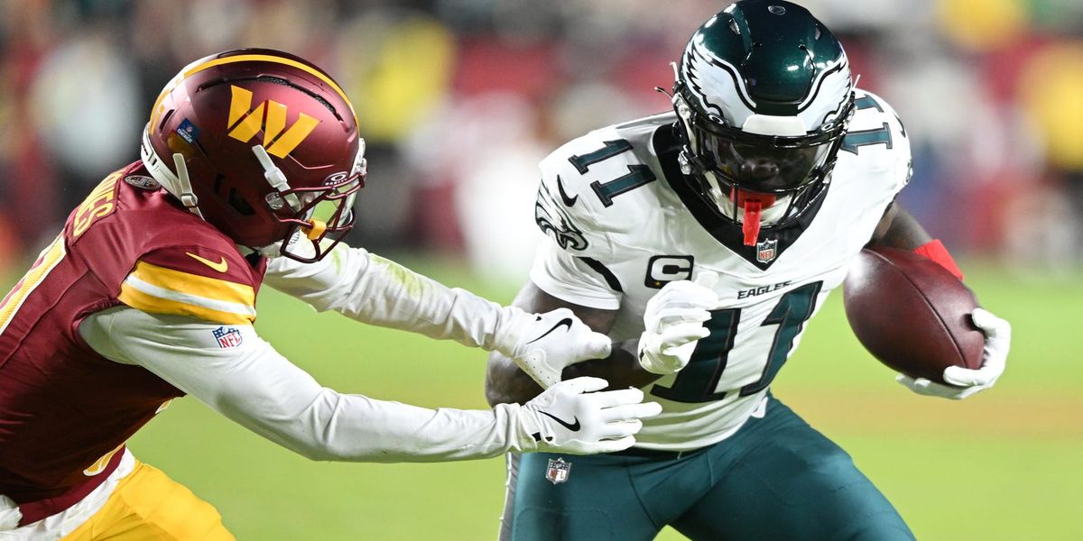 Washington_Wire's tweet photo. Did Commanders have the best offseason in the NFC East?

📸 Greg Fiume, Getty Images https://t.co/YG9j53iUA4 https://t.co/1bkeDvZrZu