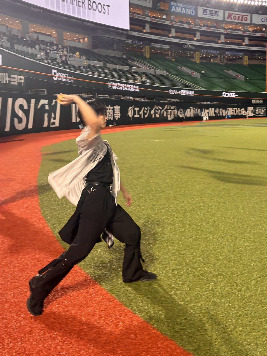 itsuki__rmpg's tweet photo. キャッチボールしました⚾️ https://t.co/Hs8402cett