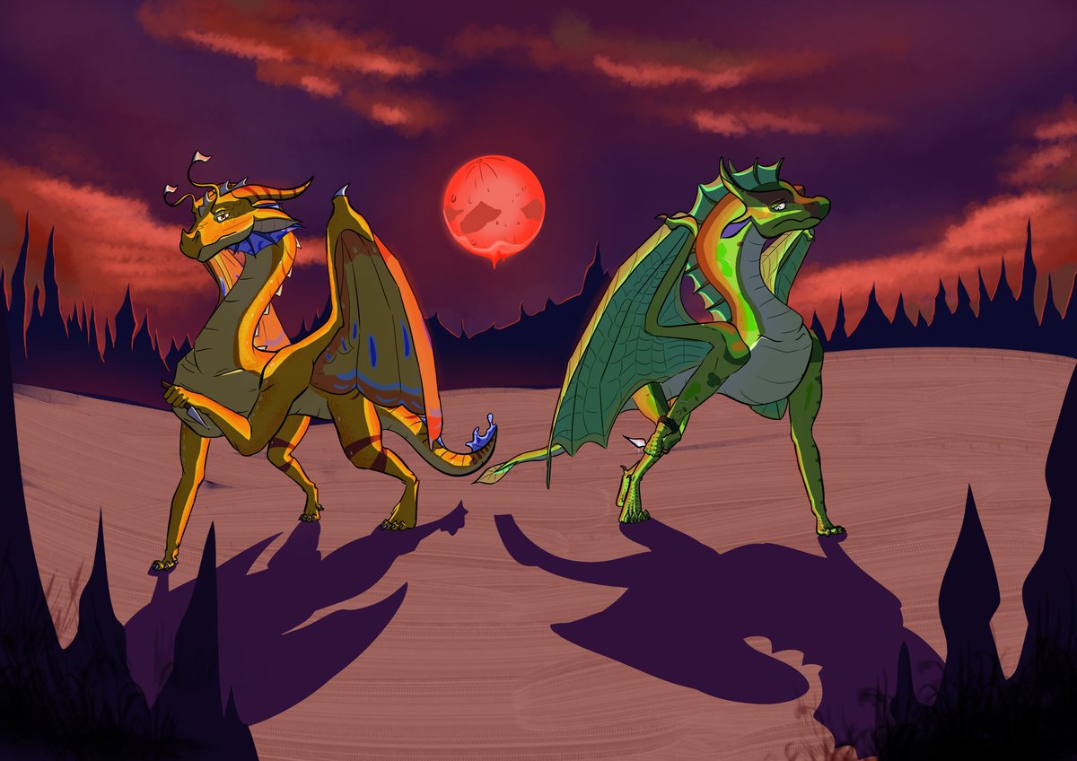 Bbom_HKT's tweet photo. Second attack on Artfight, characters are Deathsong and Hazel (from left to right respectively).

I'm also sick...

#artfight2026 #art https://t.co/qEjkqZaPrS