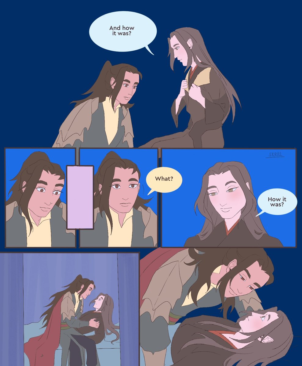 skriiill's tweet photo. peiqing au part 9!! (1/2)

#heavenofficialsblessing #tianguancifu #tgcf #благословениенебожителей #muqing #peiming #peiqing #artㅤㅤㅤㅤ https://t.co/B75ZEQK700