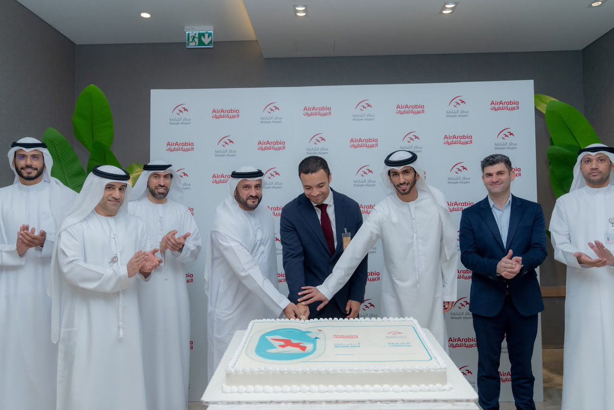 airarabiagroup's tweet photo. We are delighted to announce the commencement of our new double daily non-stop flights between Sharjah and London Gatwick, marking another milestone in the expansion of our international network.

The new service further strengthens connectivity between the United Arab Emirates and the United Kingdom, offering customers affordable, convenient travel while expanding our growing network from Sharjah.

Read more: https://t.co/TKSpv9mABx

@sharjahairport @Gatwick_Airport