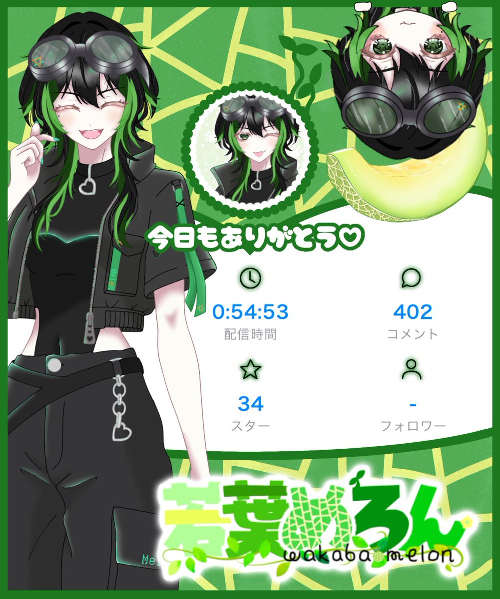 Melon__pi's tweet photo. 久しぶりの配信来ていただいてありがとうございました！
今月初だったね！今月もよろぴ( ˘ω˘ 🫶)
早速バッチ📛もあざました🙏✨️

#IRIAM https://t.co/Ijh9MMP4Uy