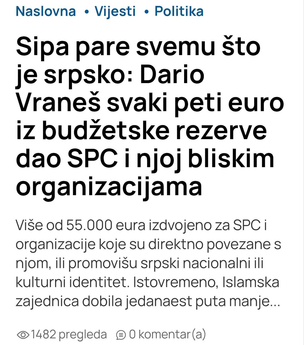 brodonacelnik's tweet photo. Koliko su oboljeli u Vijestima više ne može da se opiše. 
Dario, sve ti cvjetalo https://t.co/eHnLaU9Bw1