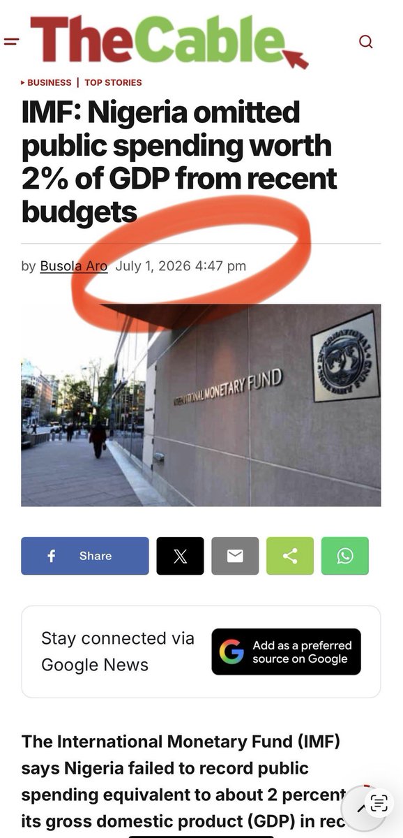 ishakaa's tweet photo. 📌📌📌📌📌📌

Still On The @IMFNews Report On The N8.8 Trillion (2% of GDP Unreported) Spending By The Regime 💥💥💥💥💥💥

Dear @taiwoyedele 

You go explain tire (no evidence)

Each time you folks try to defend the regime, the explanations end up confirming the allegations and digging yourselves into deeper hole

✅ “……. These expenditures are neither secret nor illegal. They are established by law, disclosed in various fiscal reports, and subject to applicable oversight, audit and accountability mechanisms. Their treatment for reporting purposes may differ from their presentation in the annual Appropriation Act, particularly under international statistical and reporting standards adopted by the Federal Government. Such classification differences should not be misrepresented as evidence of unlawful expenditure”……….this paragraph in your long epistle is admittance of the allegations of the @IMFNews 

In one breath you’ve given reason for the @IMFNews “unreported spending” infraction and in another you are requesting the same @IMFNews to provide evidence 👇

🔥 “It is inaccurate to suggest that trillions of naira have been secretly spent outside legislative approval. Such allegations should have identified the specific projects purportedly executed without appropriation or legal authority and present credible evidence in support of the claim. To be meaningful, assertions of this magnitude must be supported by verifiable facts rather than conjecture………”

That report wasn’t put together by @atiku but by @IMFNews and the regime accepted the report and promised to embark on corrective measures, so what exactly is this long shalaye about?

At the minimum you should have provided the information @atiku requested in his X post and body shame him which is👇

✅ “………the Federal Government must provide a full and transparent public account of every Naira spent outside the official budget, identifying every project, every contractor, every procurement process followed, and every individual who authorised and benefited from these transactions”

This is because your long epistle has confirmed the @IMFNews report which the regime had earlier said they will correct

All your people were in church but here you were trying to gaslight gullible Nigerians about an obvious unlawful spending of a whooping N8.8 Trillion without budgetary records

Even till this day the N5 Billion that your ad hoc Tax Reform committee collected (which might probably be part of the N8.8 Trillion) has never been audited 

You have gained notoriety for double speak and nobody should be surprised that you’ve brought your sickening flip flopping style as chairman of the Presidential Fiscal Policy & Tax Reforms to the @FinMinNigeria 

I am not sure you were the Minister during the period under review, but here you are defending an extraordinary and monumental abuse of appropriation act and expenditure law of the land

The global financial community are keenly watching all these unprecedented level of financial rascality that is currently going on in Nigeria 

@IMFAfrica 
@chrisebeke