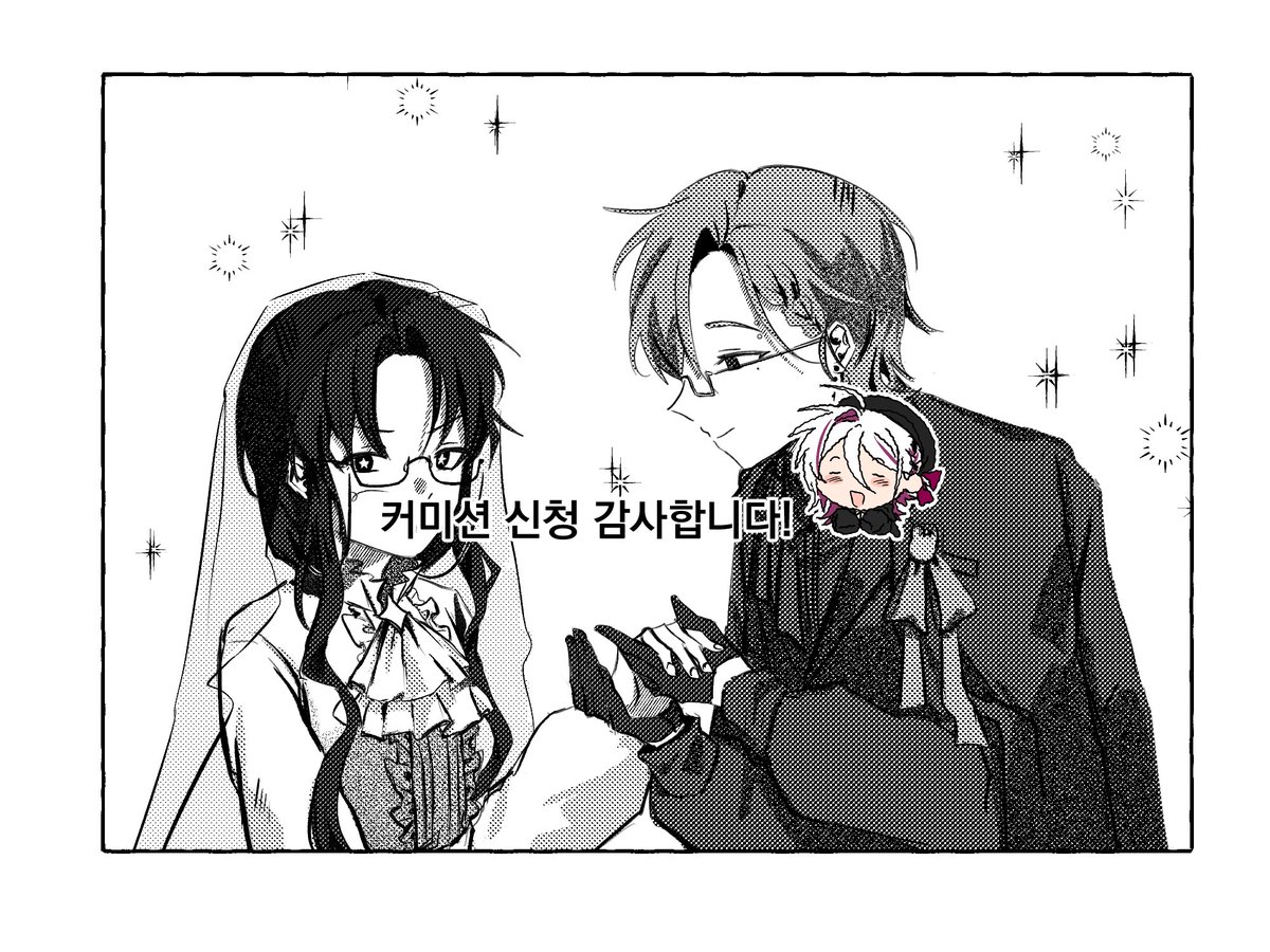 ChA_m__CM's tweet photo. 흑백 한 컷 타입 작업했습니다! 신청 감사합니다~🙇‍♀️ https://t.co/7ihQJeQcjs
