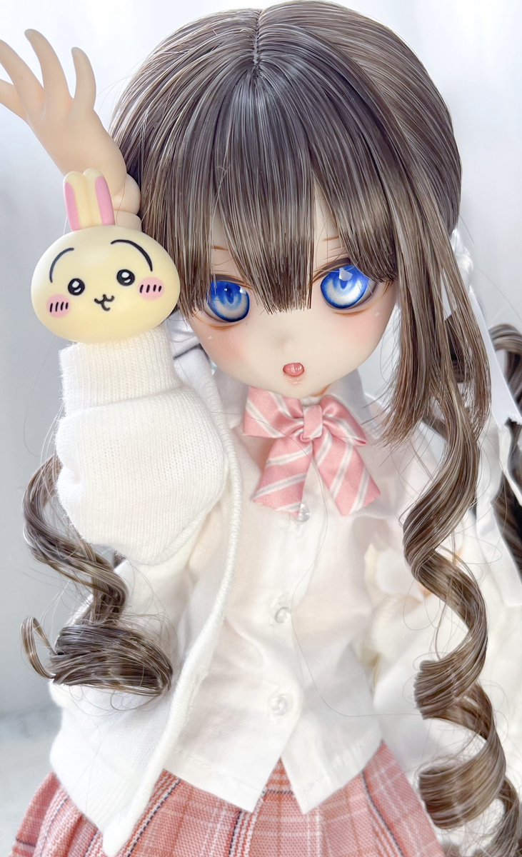 Tappuro's tweet photo. #きな娘
#ちいかわ
ちいかわフェイスリング
うさぎの元気いっぱいところはアミュちゃんそっくりだね☺️
「これをつければテンションフォルテッシモですな！」
そんなウェイクアップフィーバーな機能はついてないよ😅
「キバっていかなくとも良いと？」
一部にしか伝わらない会話😅 https://t.co/SzetPeyOZ3