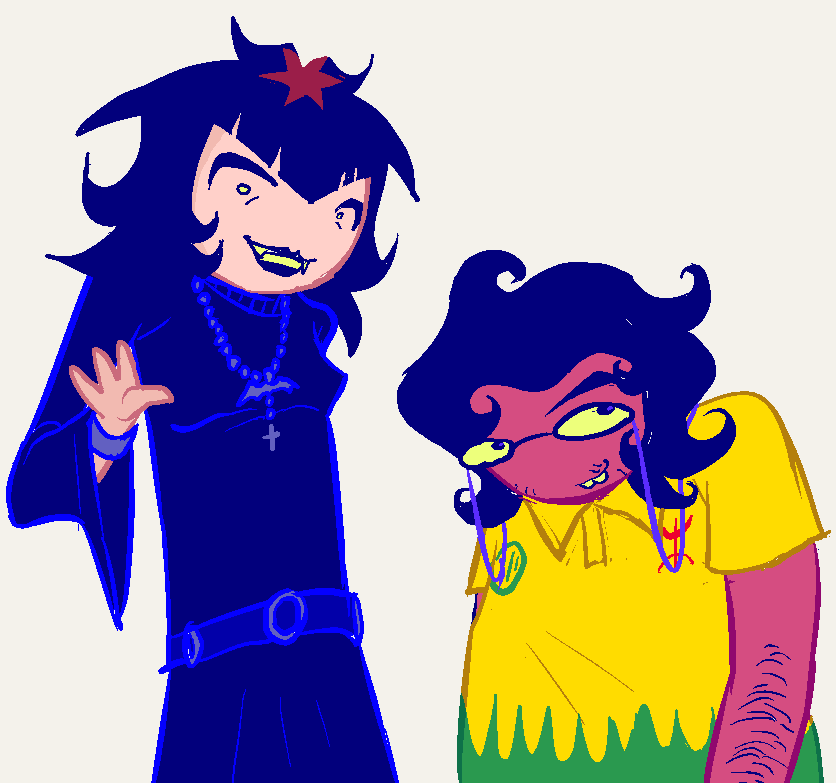 timdoritos's tweet photo. carol and nasir if they actually had the chance to transition #exodos https://t.co/8PxypzYDLp