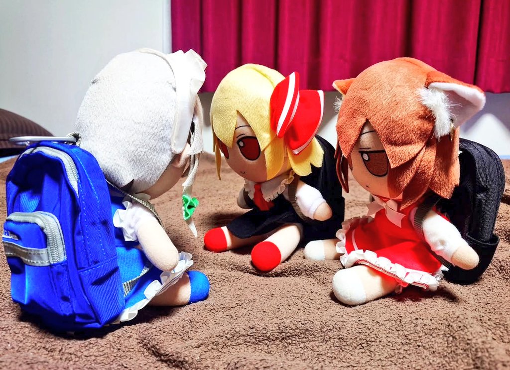 ExtremeFumoCamp's tweet photo. ふもキャン△へ行く ふもふも 🏕️

Fumos are going Fumo Camping 🏕️ https://t.co/eHE8RVYn1e