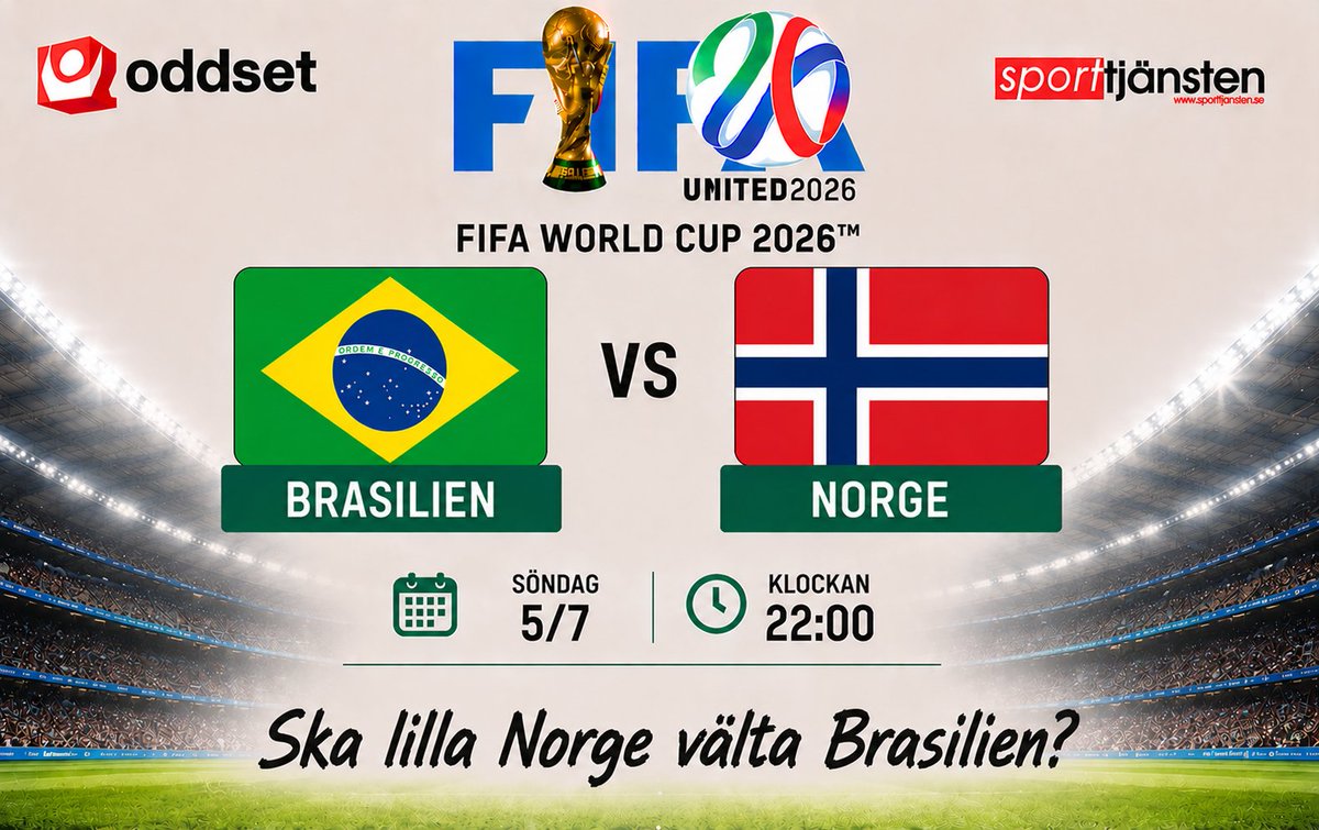 Sporttjansten's tweet photo. Vilken dag alltså!⚽😍 VM såklart på huvudscenen med Brasilien-Norge och sedan Mexico-England på enorma Aztecastadion. Det var här "guds hand"🖐 slog ut England 1986, bara en sån sak måste skrämma. TYDLIGA TANKAR i båda VM-matcherna kryddat med bra spel i Allsvenskan!
👉👉👉 https://t.co/4BwxNRYKLK