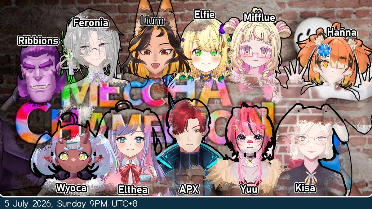 YufiMago's tweet photo. Happening tonight, mago~!
https://t.co/Cmmyws62WJ

📆 05 Jul (Sun) 
⏰ 9pm GMT+8

Thumbnail by @ApexDaemon https://t.co/JktQwYlpIj