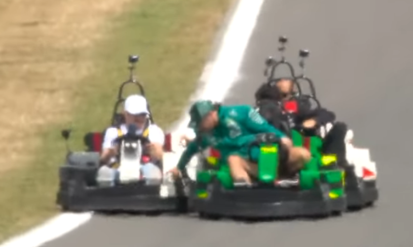 F1BigData's tweet photo. ASTON MARTIN VS CADILLAC FIGHTING FOR THE WIN https://t.co/TXZLTqLhNS