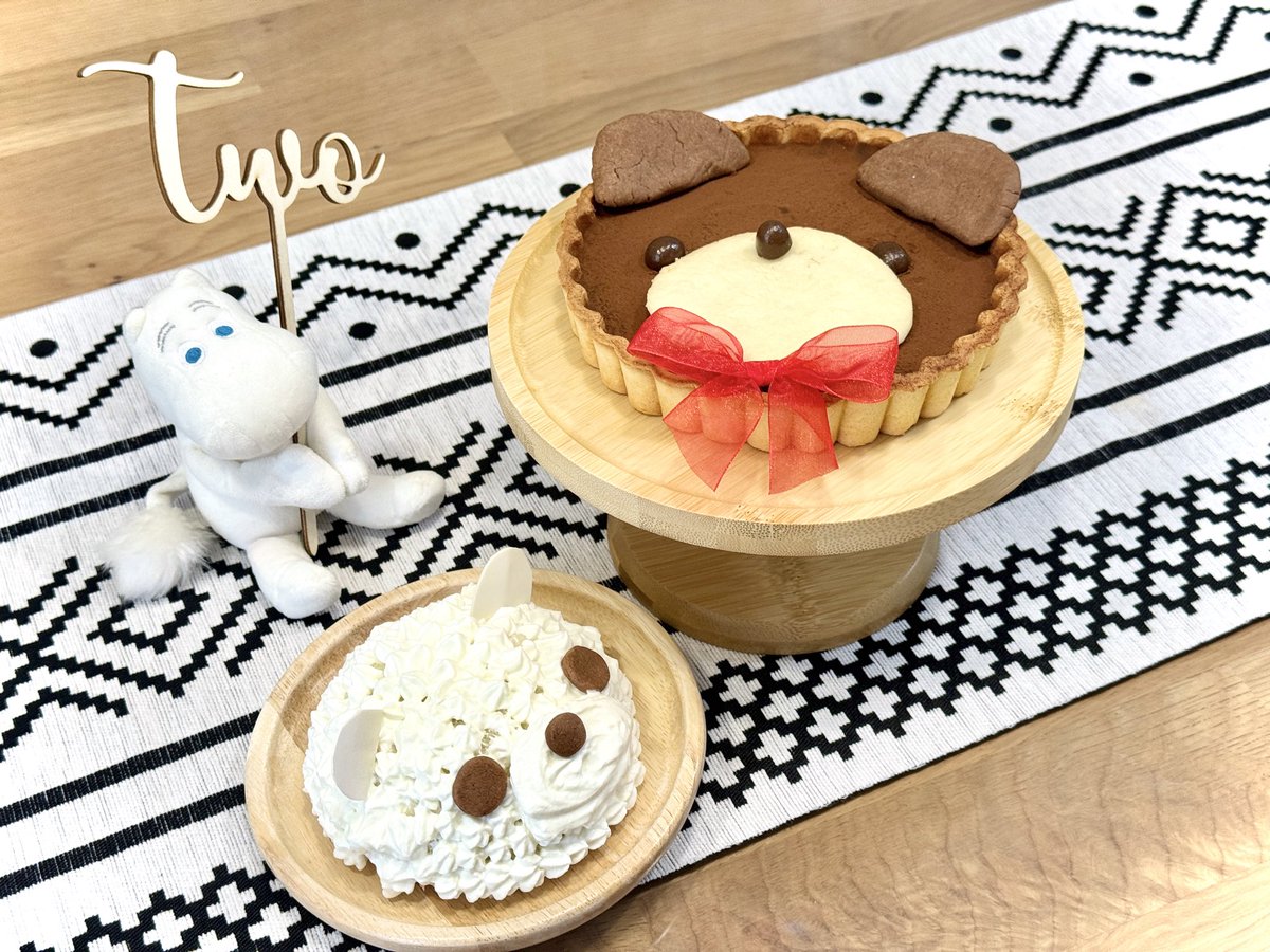 shochax7's tweet photo. お誕生日パーティー🎉🎂
具材もりもりチーズフォンデュ🫕
ケーキは生チョコくまタルト🐻
ヨーグルトバナナしろくまケーキ🐻‍❄️
くまいっぱいでお祝いした🧸
準備もパーティーも楽しかった‼︎ https://t.co/to2TH2lAlP
