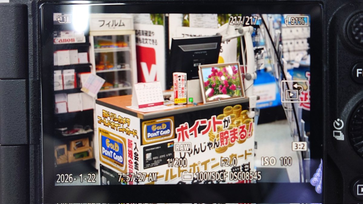 daisuke_twt's tweet photo. 町田のヨドバシでα7R VIを触ってきました。

レジカウンターに置いてあった小さな小鳥の置物にカメラを向けると、しっかり目にピントが合う。

ソニー恐るべし。 https://t.co/Vr7G8RkXqC