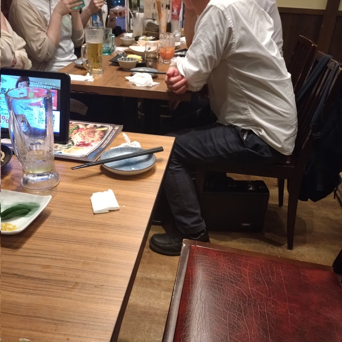 freudewind's tweet photo. 二次会です（これが3列あります）
#M https://t.co/0y6d8lwmZz
