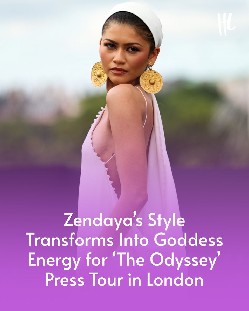 HollywoodLife's tweet photo. From cobwebs to goddess chic, Zendaya's press tour styles never disappoint. 🔥 (📸: Getty Images) https://t.co/6d4VT6Dq5R