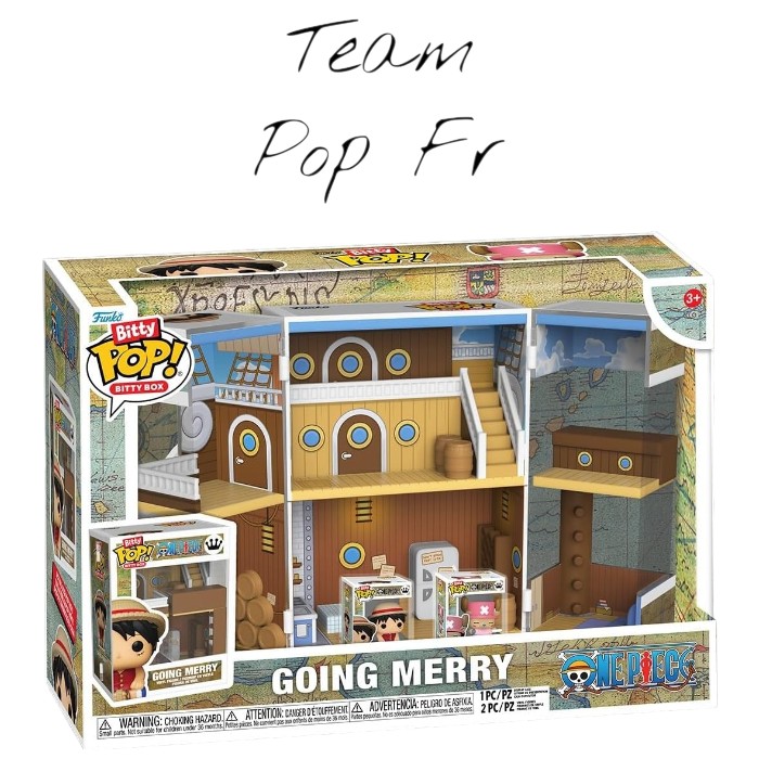 TeamPopFr's tweet photo. Le légendaire Going Merry premier navire de Monkey D. Luffy et de l'Équipage du Chapeau de Paille rejoint la collection Bitty Pop inspirée de One Piece.
🔎 Chez Team Pop Fr : https://t.co/Z6KEVZ6D7Z
#FunkoPop #OnePiece #Funko #MonkeyDLuffy #PopVinyl #GoingMerry #BittyPop https://t.co/irhIJ3r7M3