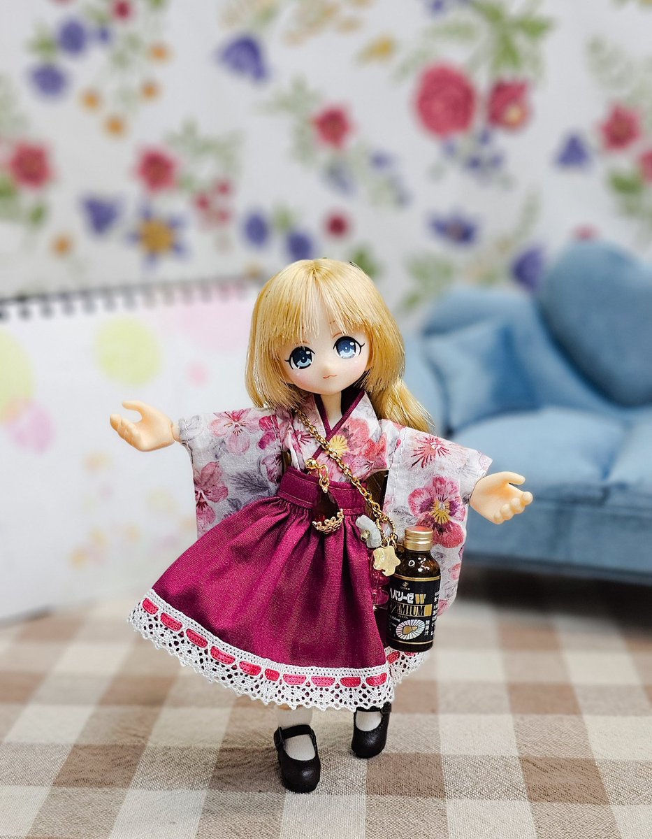 Pretty-Ghost様(@aria_yozuki )から 最っっっ高に可愛い和ドレスを