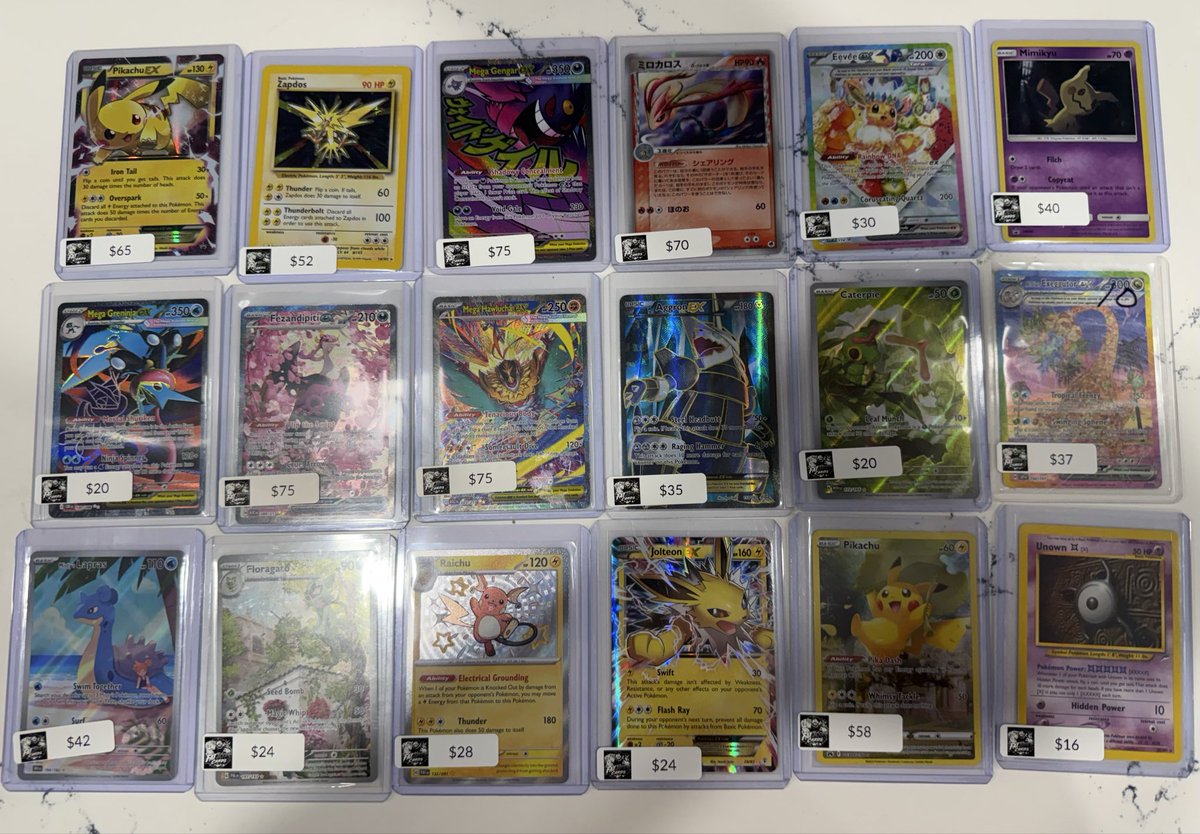 Fat_Jeffs_Cards's tweet photo. Happy Sunday everyone. I have some cards for sale. Let me know if any of you are interested. I don’t have a set shipping costs so we’ll determine that during the deal. Let me know the cards you want a better picture of. Negotiable on a bunch. Thanks for looking https://t.co/JjzjjFfN4k