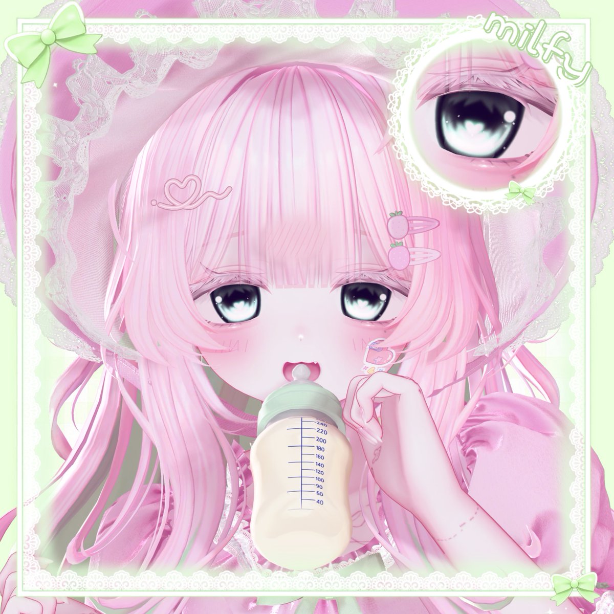 usora_ruru's tweet photo. #moemoefactory 様より本日販売されたアイテクスチャをミルフィでお手伝いしました!🩷💚
きゅるきゅるおめめになれます💓
引用元でプレゼントキャンペーンもしてます!
ぜひチェックしてみてください💕 https://t.co/WUfyjRWhKd