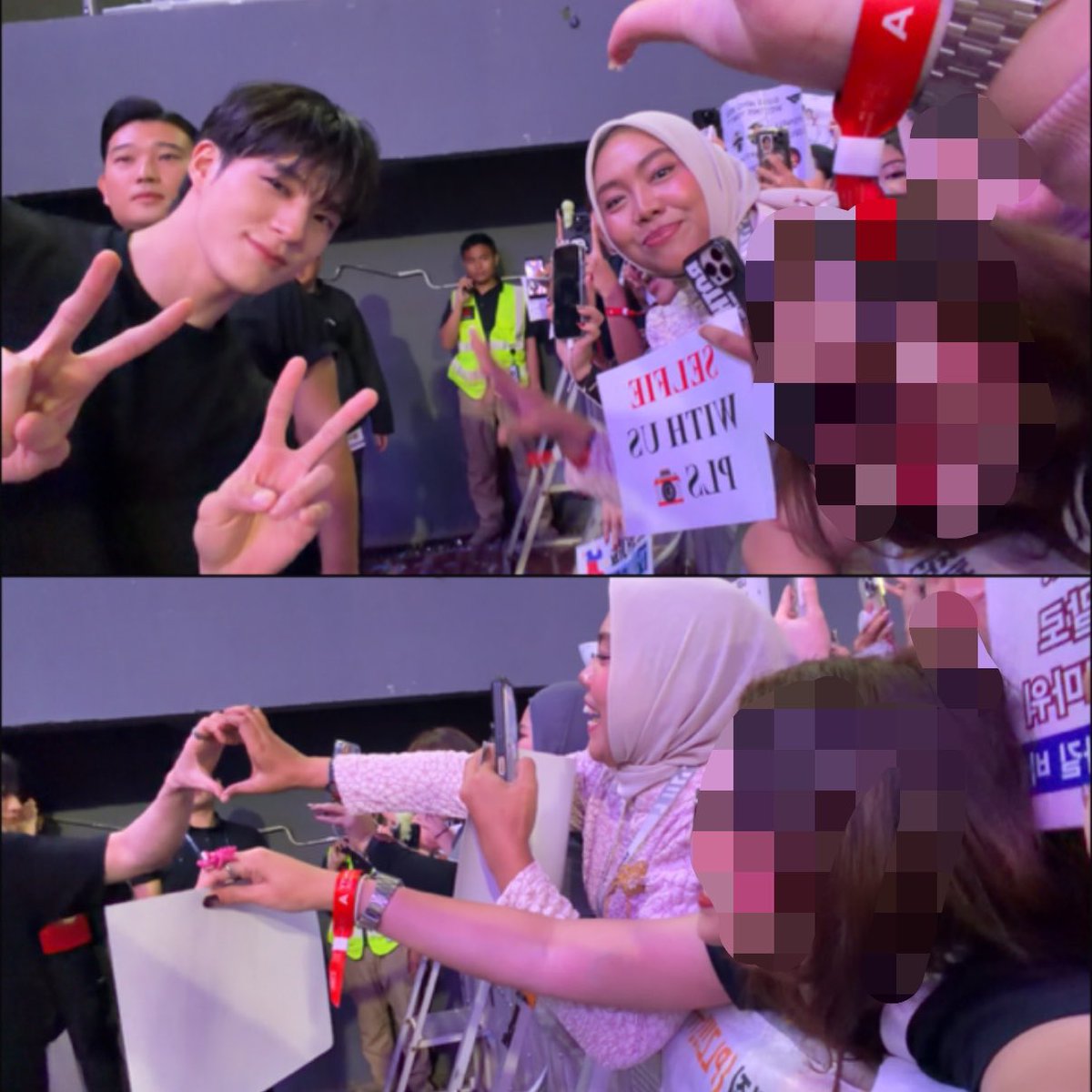 jaenoitsme's tweet photo. seneng banget bisa selfie sama jeno dan love sign sama jaemin 😭💖 https://t.co/3OUN2hELVt