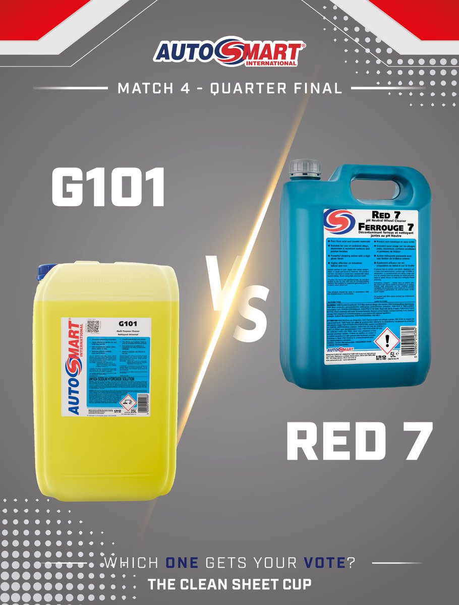 AutosmartUK's tweet photo. .... and the last in the quarter-final line up...

G101 vs Red7

Are you backing the OG, or are you going for the safe bet with Red7?

💬 Let us know in the comments! 👇🏼 https://t.co/35cfusi3Ik