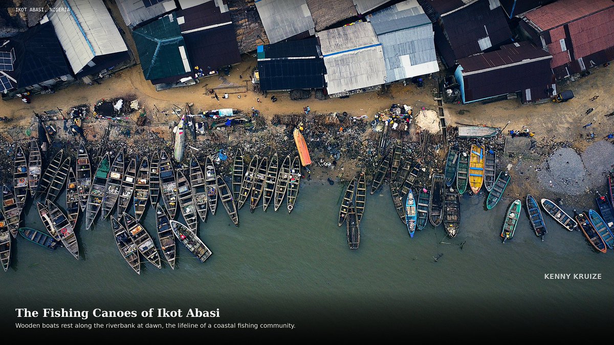 Akruizefilms's tweet photo. Hundreds of canoes. One shoreline. A community built entirely on the water.
TIDES OF HOME drops soon. ๐ฌ
#TidesOfHome #NigerianDocumentary https://t.co/gzwFt393ur