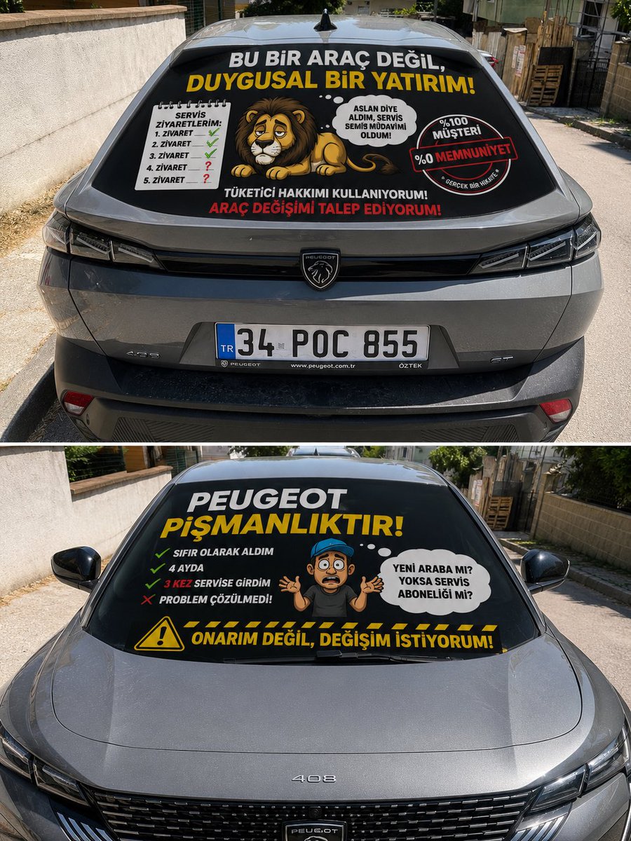 ozkankapucu1453's tweet photo. @Peugeot @PeugeotTurkiye
@stellantis
Alınmayacak araç listesine eklenmiştir.👍
#Peugeot #Peugeot408 #PeugeotTürkiye #PeugeotFrance #Stellantis #ConsumerRights #TüketiciHakları #AyıplıMal #VehicleReplacement #CustomerExperience #France #Türkiye #Auto #Car #NewCar #Quality https://t.co/6xCO8m0Abc