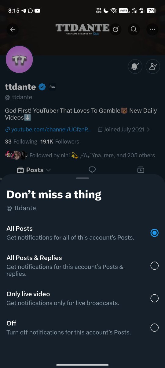 jovsolzy's tweet photo. @_ttdante @Stake always on and active 🐻 thanks a lot brother bear!

stake: jovsie https://t.co/rgVqjCDA4Q