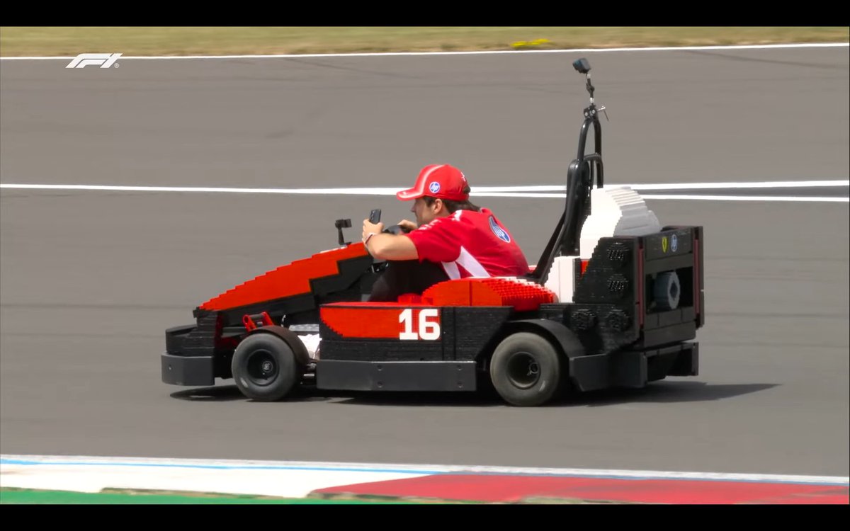 leclercsletters's tweet photo. CHARLES TRYING TO MAKE IT GO FASTER 😭😭😭 https://t.co/s41qRXIcUx