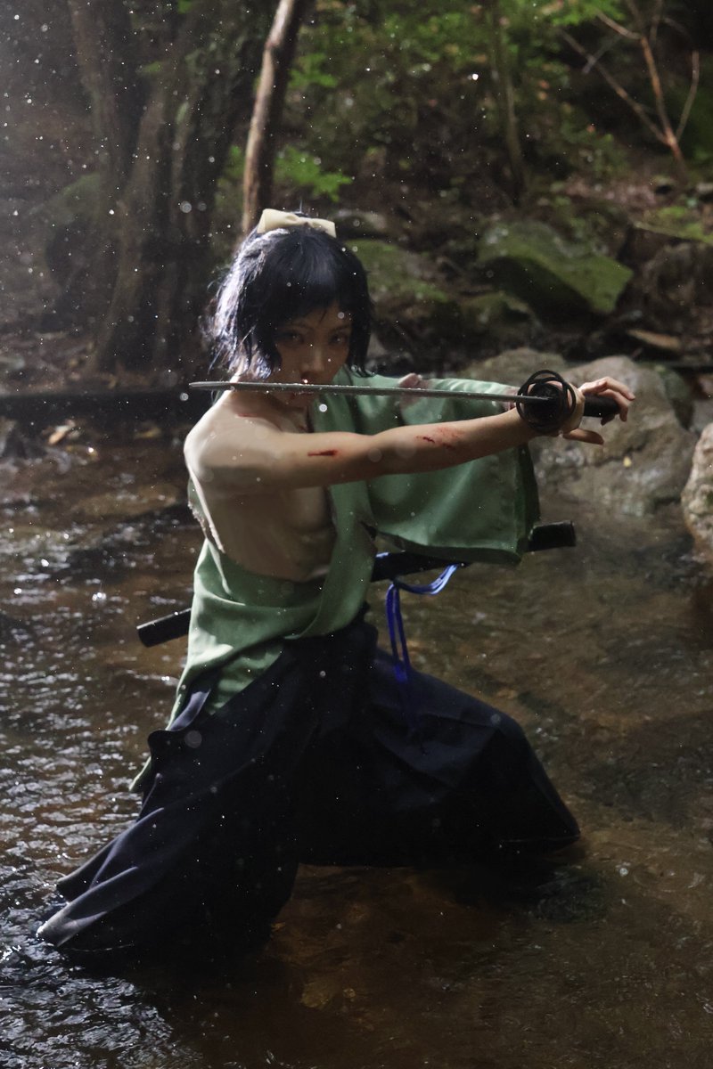 Pescado_camera's tweet photo. ※cosplay/刀剣乱舞/大和守安定
⚠︎血糊

へっ、本番は…これからだ！

📷：Runiちゃん（@HH_genji ）
#フレアキャビン https://t.co/NTaYDlK7tQ