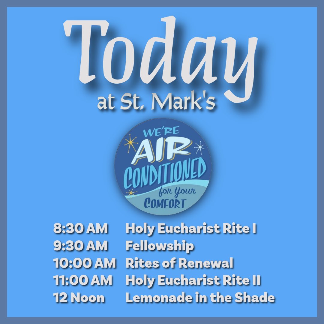 StMarksPville's tweet photo. A great morning to #ComeAndSee! https://t.co/hWi7LFXflG