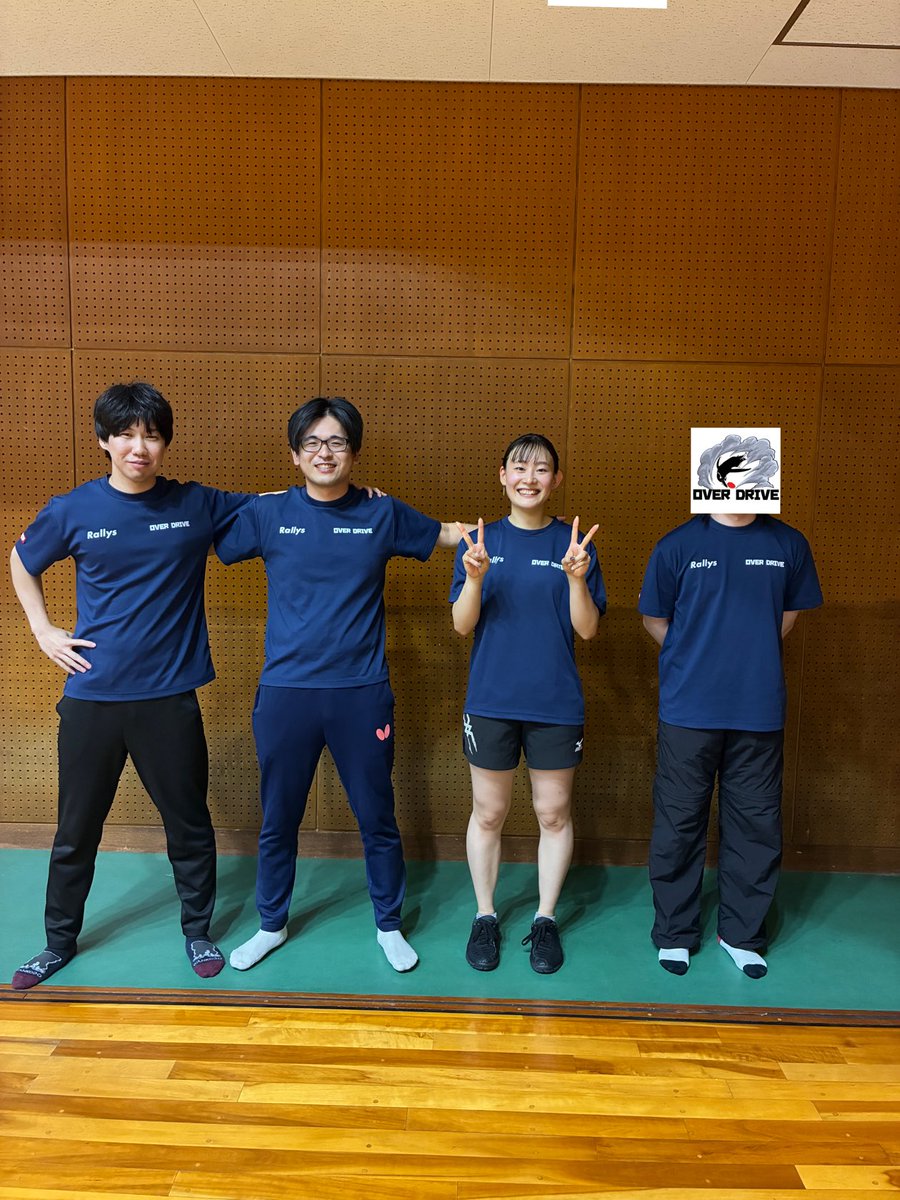 OverDrivettt's tweet photo. 森です🐧
生野区オープン3人団体へ参加🏓
男子ではオバドAが1部3位に🥉
3部TのB vs Cの仁義なき同士討ちは実現せず...
女子は4部で見事優勝しました🥇(森)

#栄光と挫折を何度と繰り返そうと
#これからも共に歩み止める事なく
#変わらない想いを強く込めた
#湧き上がる希望の唄よ
#未来と繋ぐ標となれ https://t.co/dRUU0b1188