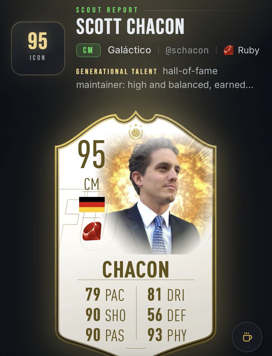 Scott Chacon tweet media