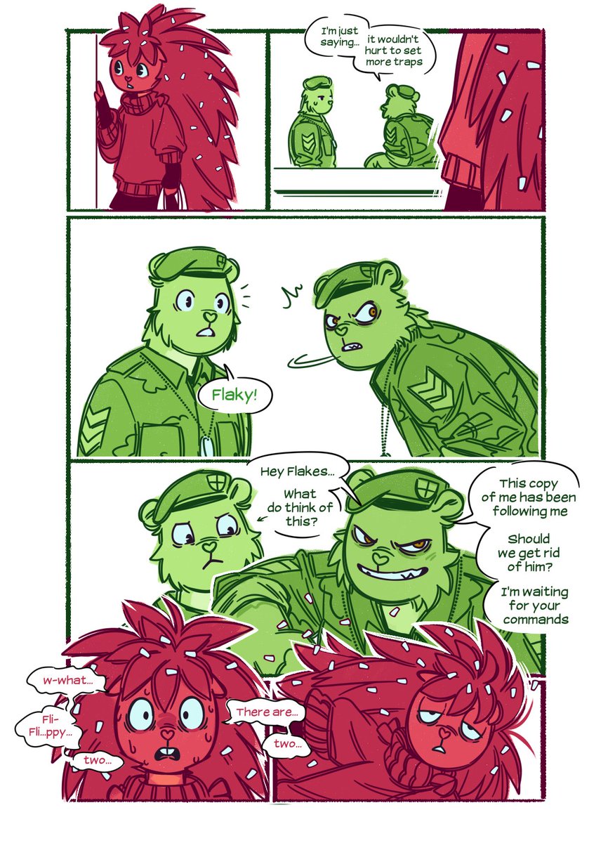 Lui_ra_artist's tweet photo. I don't know if I have the mental strength to deal with two bears https://t.co/Wb1rrJnw7w