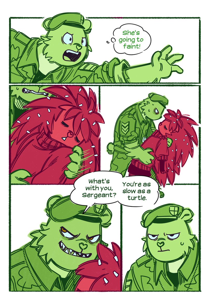 Lui_ra_artist's tweet photo. I don't know if I have the mental strength to deal with two bears https://t.co/Wb1rrJnw7w