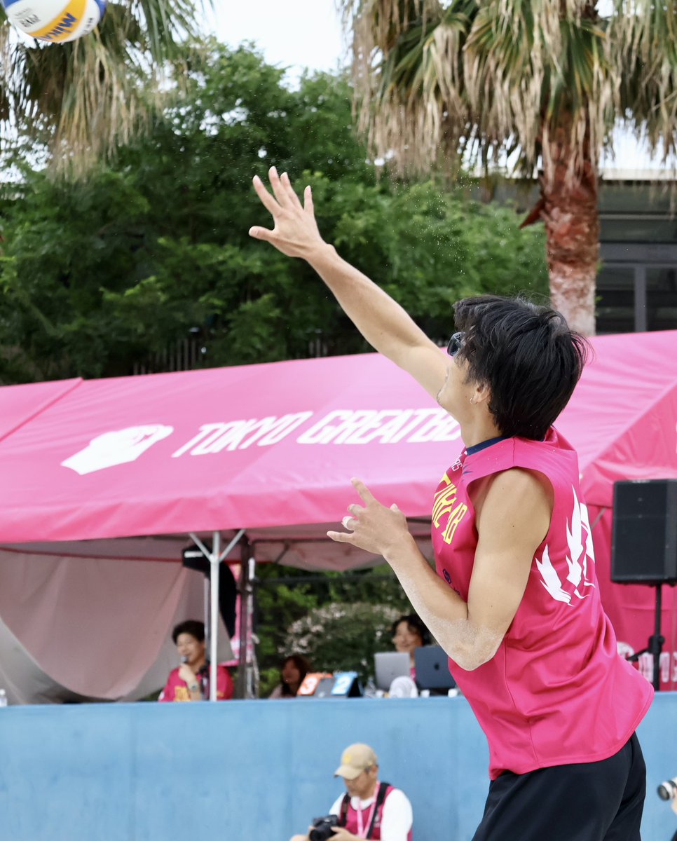 oku146's tweet photo. サーブ🏐
からの イン！てしてるアキさん

#東京グレートベアーズ
#スナバレー https://t.co/iDiUbCHhYc