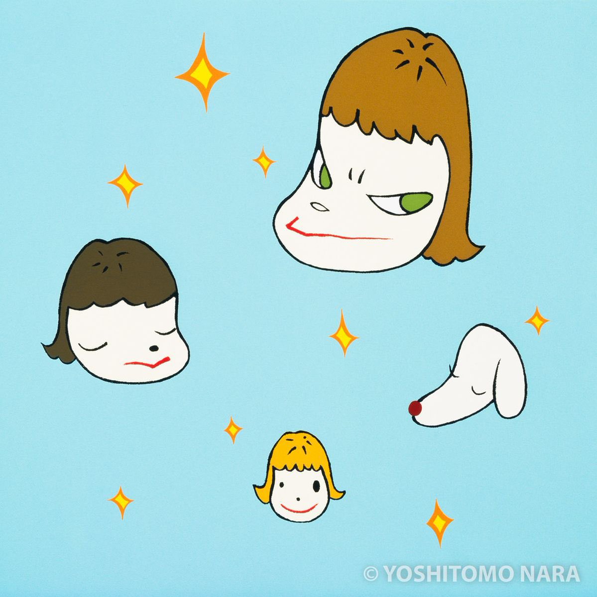版画をネタにした偽作。版画はコピーものの温床になるから自分は作ら