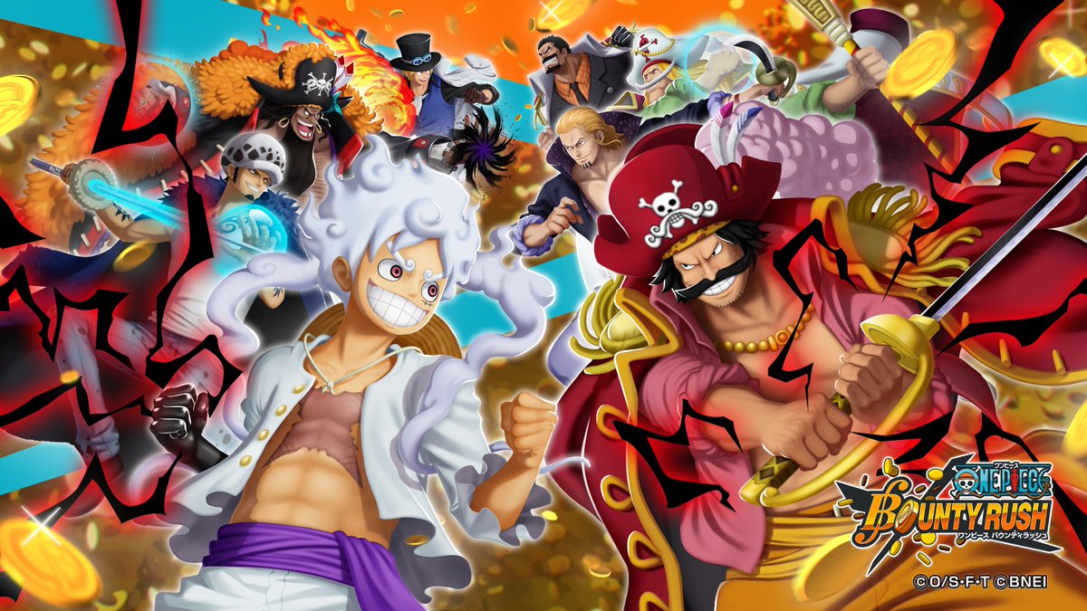 OPBR_official's tweet photo. 【壁紙&amp;アイコンプレゼント‼】

新キービジュアル公開を記念して、壁紙とSNS用アイコンをプレゼント！
是非ご利用ください🎶

#バウンティラッシュ
#ONEPIECE https://t.co/H97NyZGm5I
