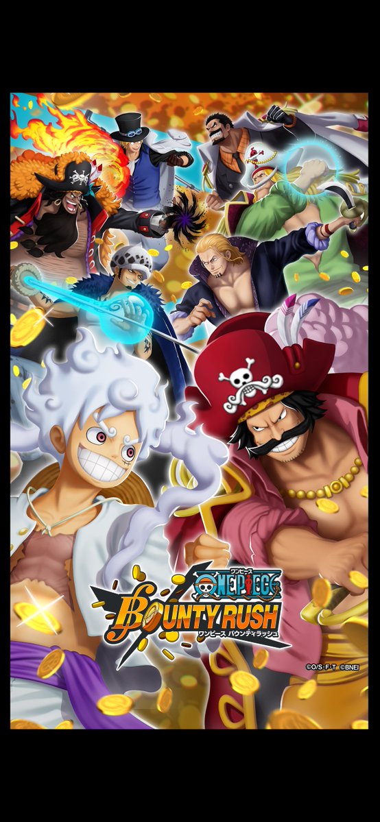 OPBR_official's tweet photo. 【壁紙&amp;アイコンプレゼント‼】

新キービジュアル公開を記念して、壁紙とSNS用アイコンをプレゼント！
是非ご利用ください🎶

#バウンティラッシュ
#ONEPIECE https://t.co/H97NyZGm5I