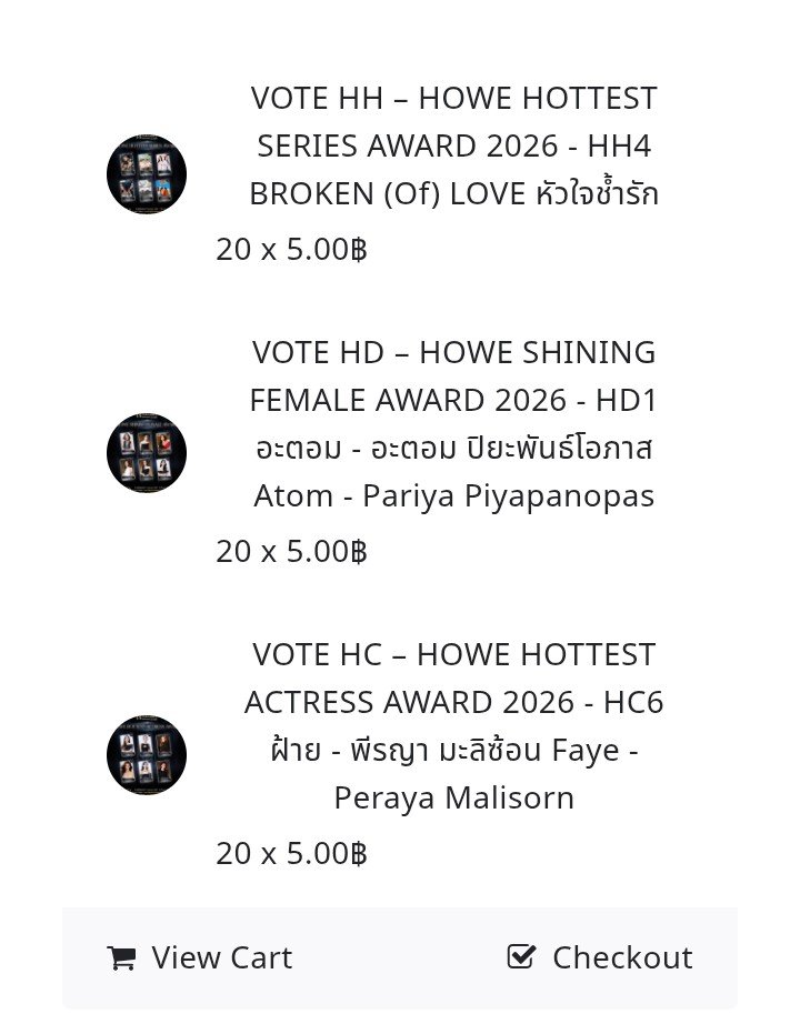 tsalamashaba's tweet photo. FAYEMILY I promised 100 votes in exchange of 100 followers. 

I was able to buy 60 votes today. 
1 vote = 5 baht so for all 3 categories I bought 20 votes. 
I will buy the remaining 40 votes later today or early tomorrow and will post . 🙏🏾

#FayeAtom
#FayePeraya 
#AtomPariya https://t.co/BODeShALmF